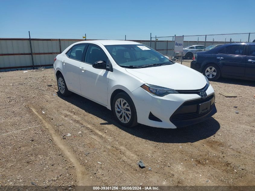 2017 Toyota Corolla Le VIN: 5YFBURHE4HP641106 Lot: 39381256