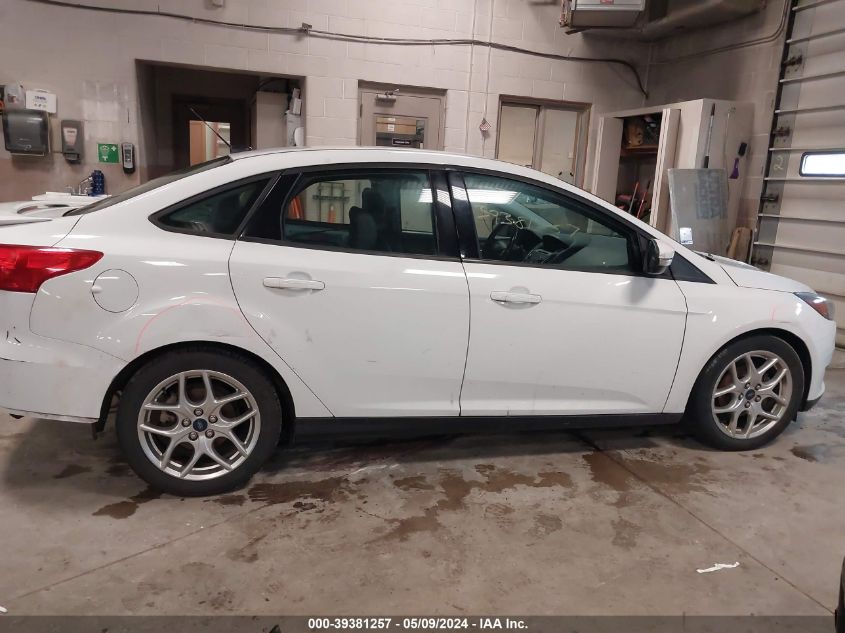 2015 Ford Focus Se VIN: 1FADP3F28FL289889 Lot: 39381257