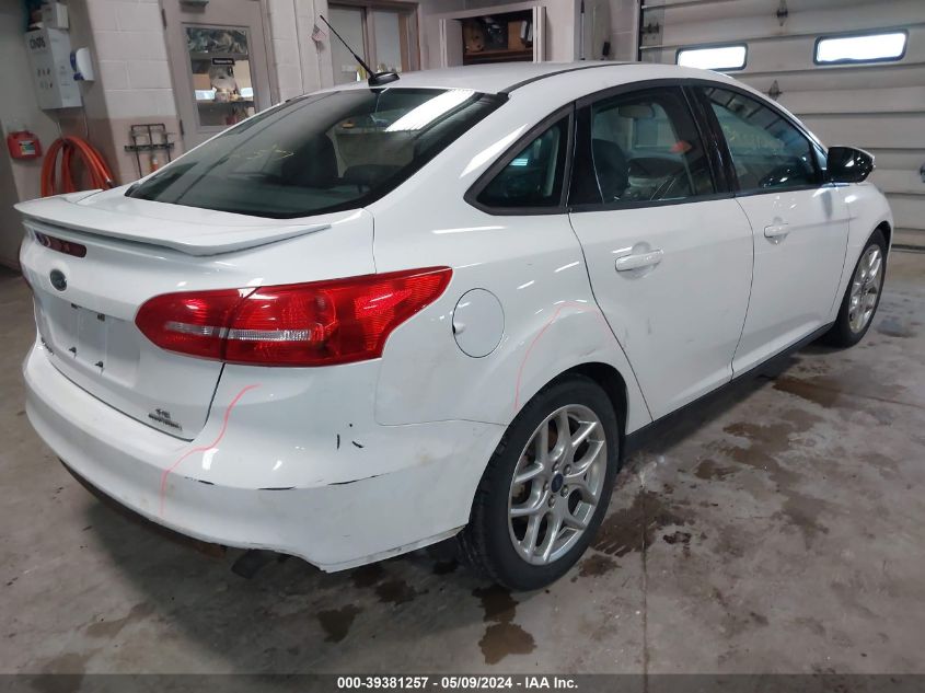 2015 Ford Focus Se VIN: 1FADP3F28FL289889 Lot: 39381257