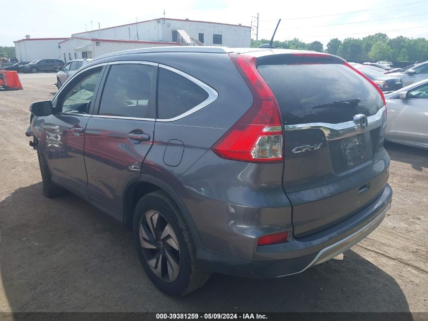 2016 Honda Cr-V Touring VIN: 5J6RM4H98GL063579 Lot: 39381259