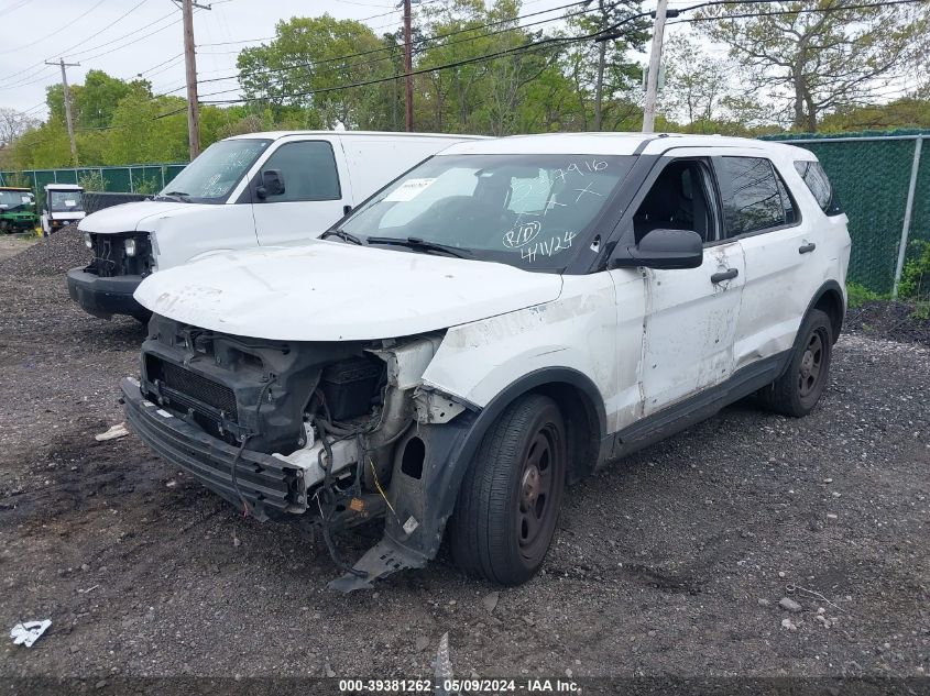 2016 Ford Utility Police Interceptor VIN: 1FM5K8AR0GGC37077 Lot: 39381262