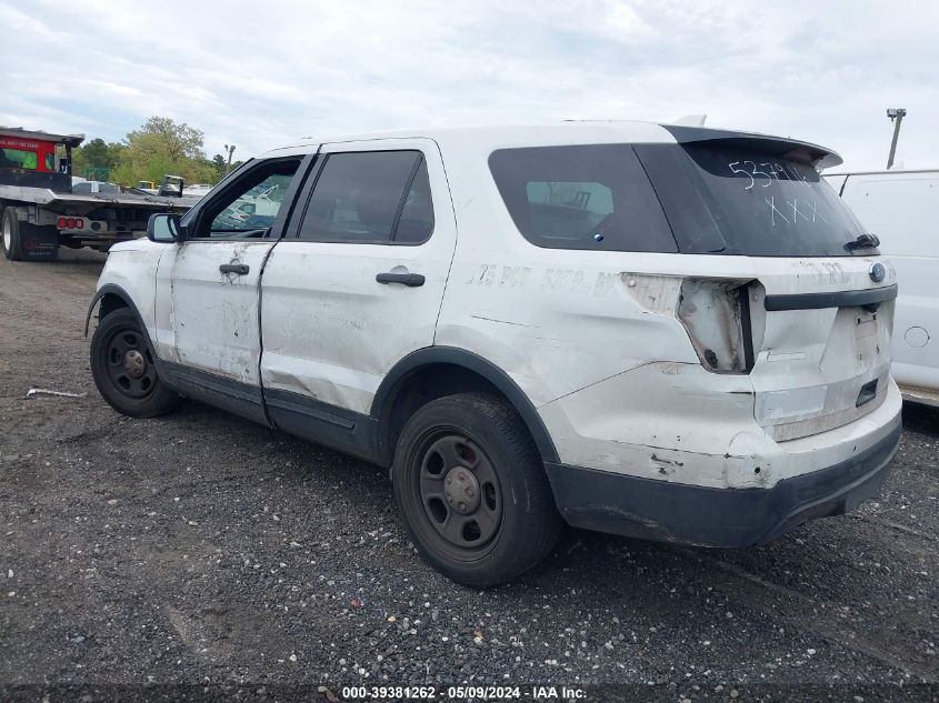 2016 Ford Utility Police Interceptor VIN: 1FM5K8AR0GGC37077 Lot: 39381262