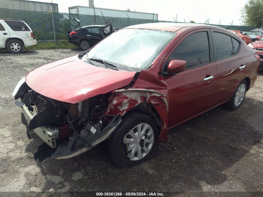 2019 Nissan Versa 1.6 Sv VIN: 3N1CN7AP8KL824579 Lot: 39381266