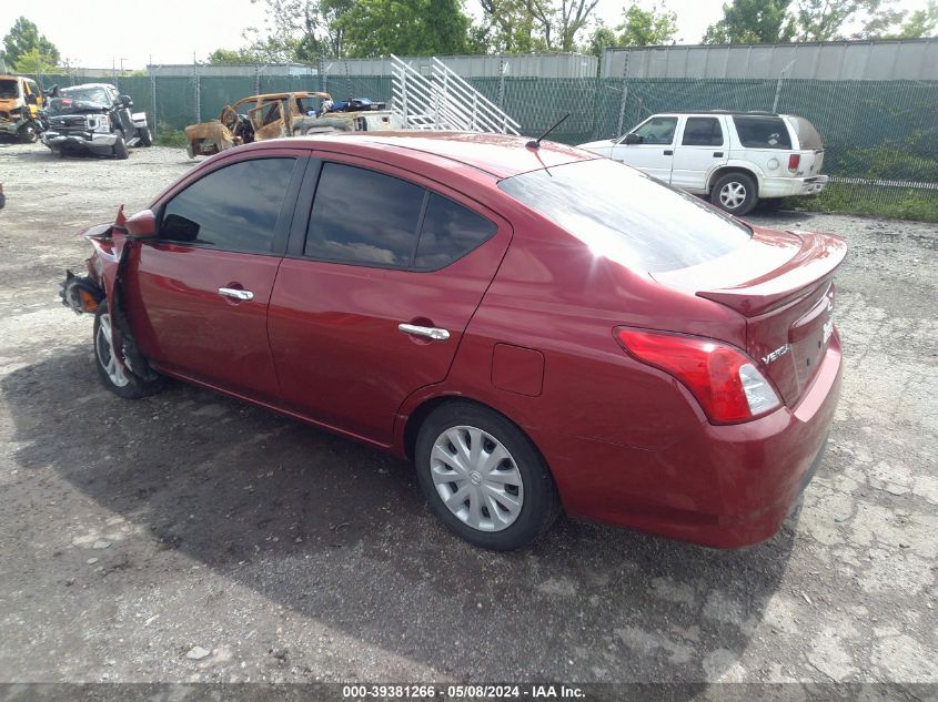 2019 Nissan Versa 1.6 Sv VIN: 3N1CN7AP8KL824579 Lot: 39381266