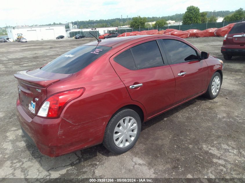 2019 Nissan Versa 1.6 Sv VIN: 3N1CN7AP8KL824579 Lot: 39381266