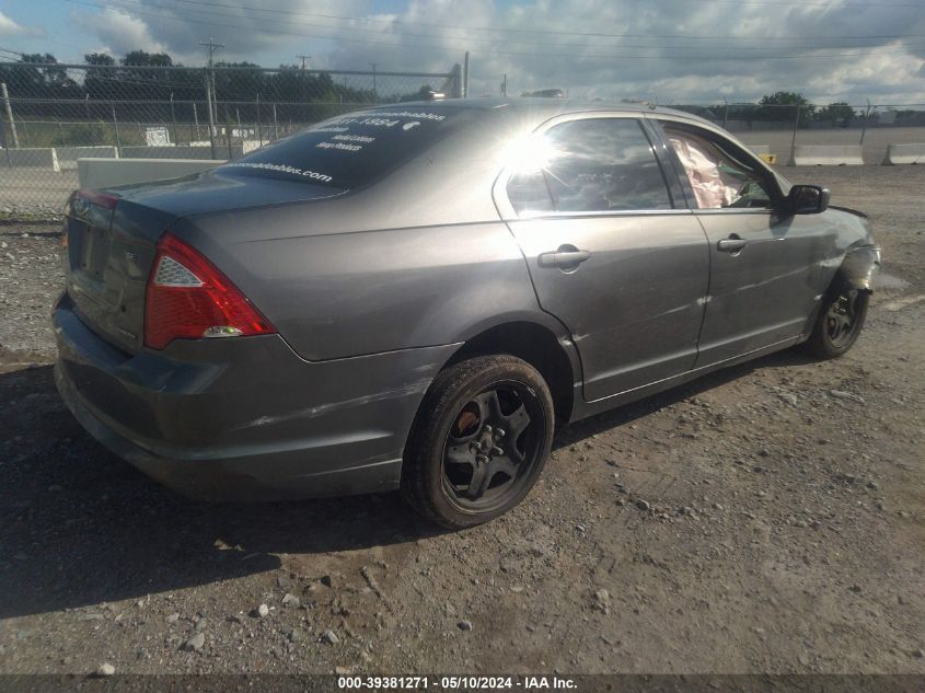 2011 Ford Fusion Se VIN: 3FAHP0HG0BR293956 Lot: 39381271