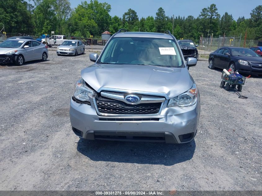 2015 Subaru Forester 2.5I Premium VIN: JF2SJADCXFH825829 Lot: 39381275