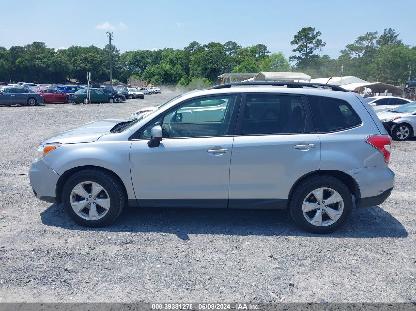 2015 Subaru Forester 2.5I Premium VIN: JF2SJADCXFH825829 Lot: 39381275