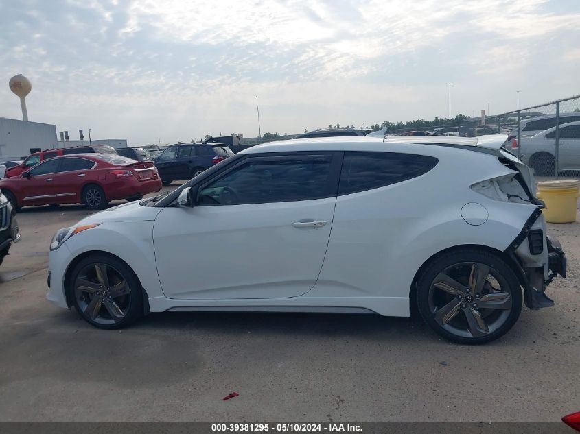 2015 HYUNDAI VELOSTER TURBO - KMHTC6AE7FU232187