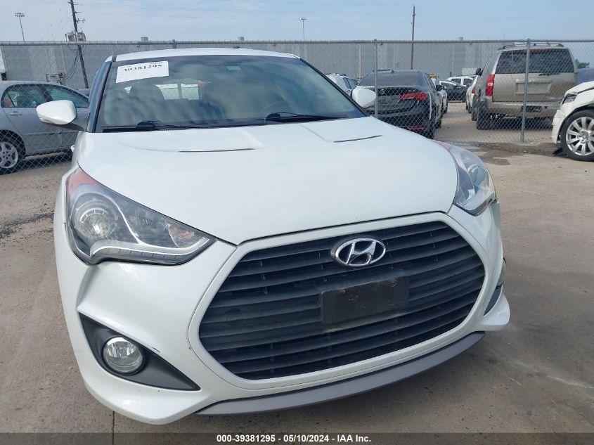 2015 HYUNDAI VELOSTER TURBO - KMHTC6AE7FU232187