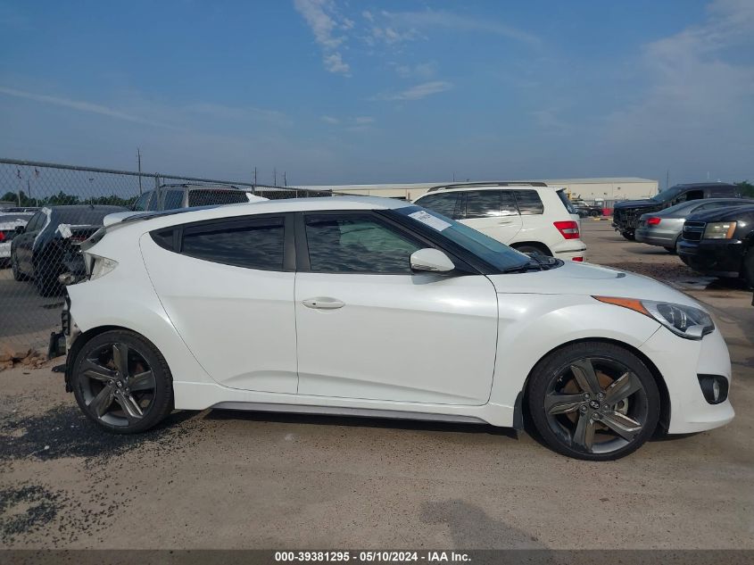 2015 HYUNDAI VELOSTER TURBO - KMHTC6AE7FU232187