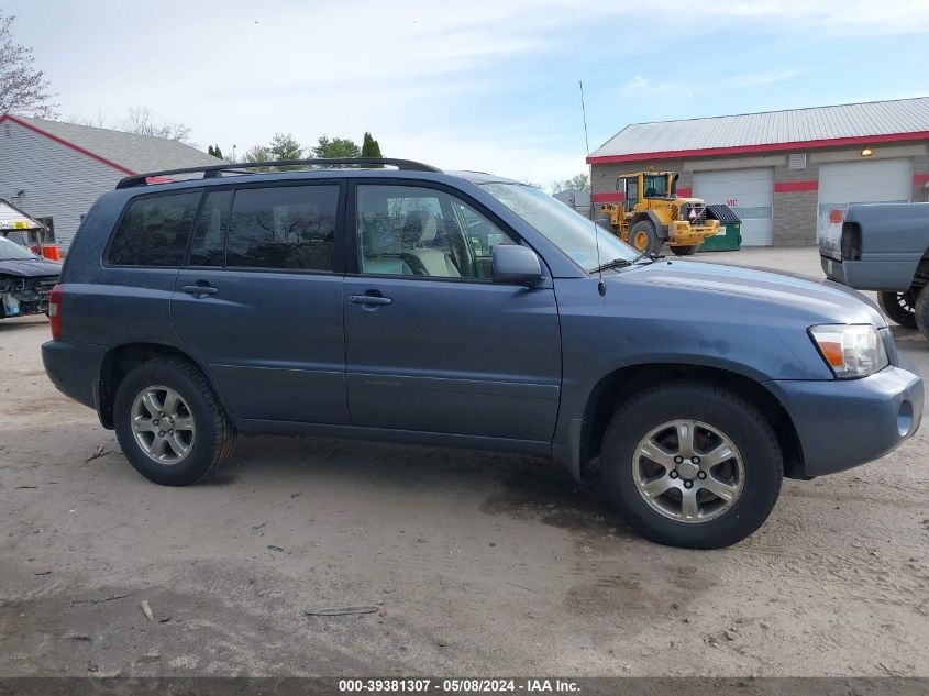 2004 Toyota Highlander V6 VIN: JTEEP21A440026901 Lot: 39381307