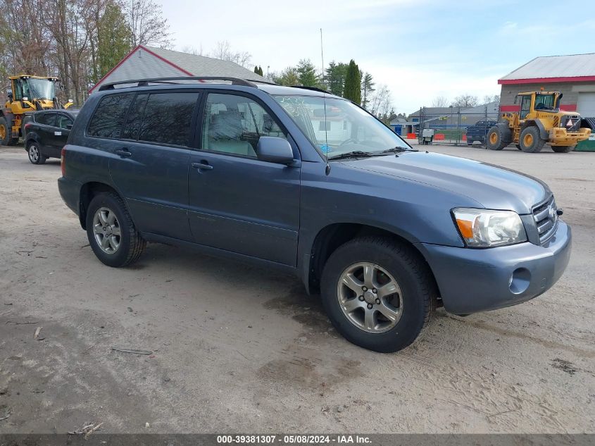 2004 Toyota Highlander V6 VIN: JTEEP21A440026901 Lot: 39381307