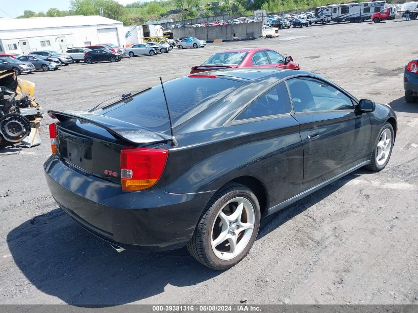 2000 Toyota Celica Gts VIN: JTDDY32T5Y0023157 Lot: 39381316