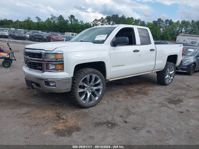 2014 Chevrolet Silverado 1500 2Lt VIN: 1GCVKREC1EZ159345 Lot: 39381317