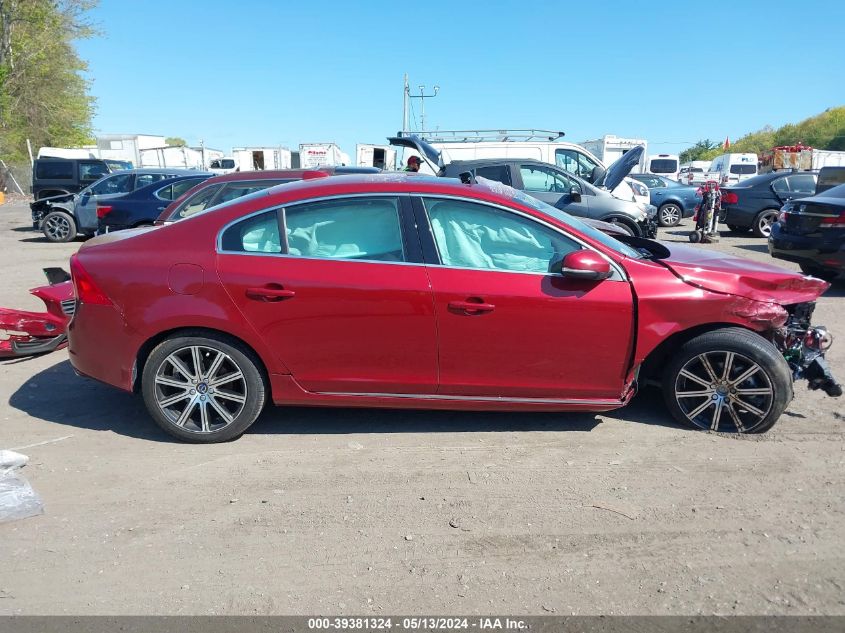 2017 Volvo S60 Inscription T5 VIN: LYV402HK9HB129128 Lot: 39381324