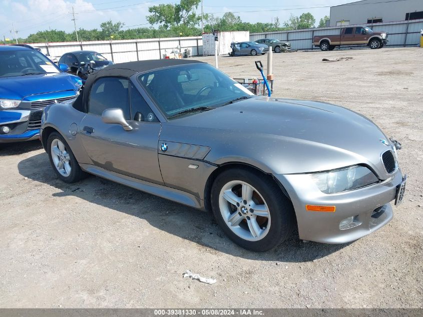 2002 BMW Z3 2.5I VIN: 4USCN33452LM06835 Lot: 39381330