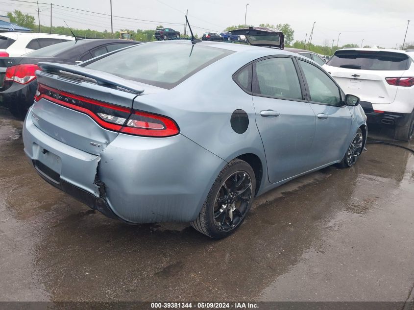 2013 Dodge Dart Sxt VIN: 1C3CDFBA5DD299112 Lot: 39381344