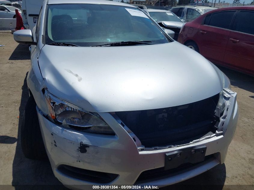 2013 Nissan Sentra Fe+ S VIN: 3N1AB7AP7DL564520 Lot: 39381354