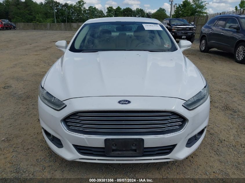 2013 Ford Fusion Se VIN: 3FA6P0H98DR195978 Lot: 39381356