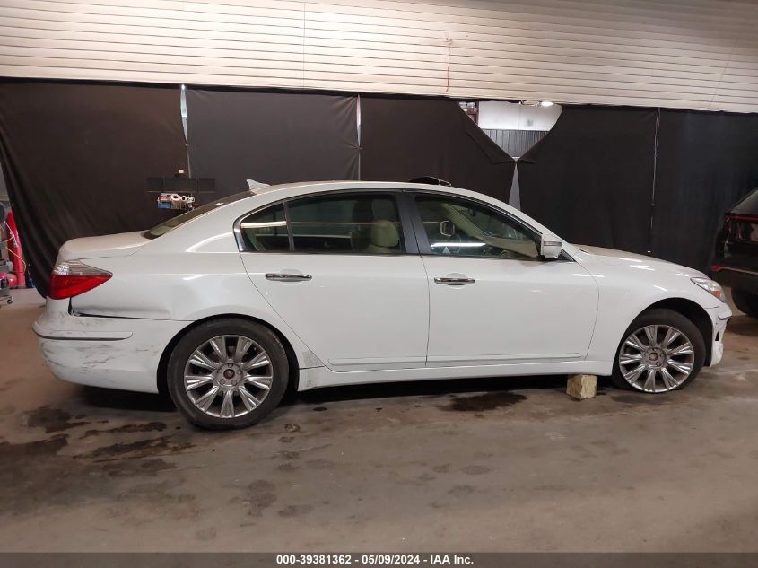 2009 Hyundai Genesis 3.8 VIN: KMHGC46E69U034820 Lot: 39381362