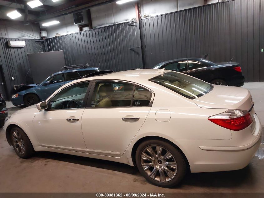 2009 Hyundai Genesis 3.8 VIN: KMHGC46E69U034820 Lot: 39381362