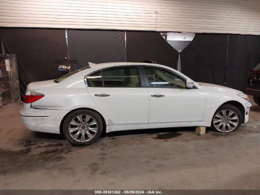 2009 Hyundai Genesis 3.8 VIN: KMHGC46E69U034820 Lot: 39381362