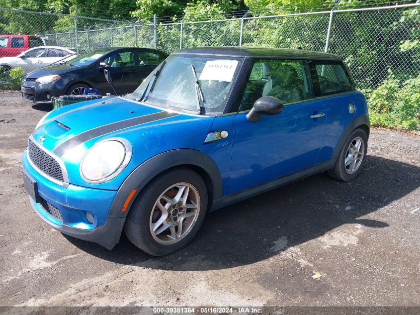 2010 Mini Cooper S S VIN: WMWMF7C54ATZ72892 Lot: 39381364