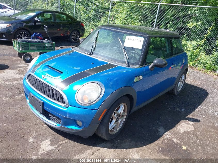 2010 Mini Cooper S S VIN: WMWMF7C54ATZ72892 Lot: 39381364