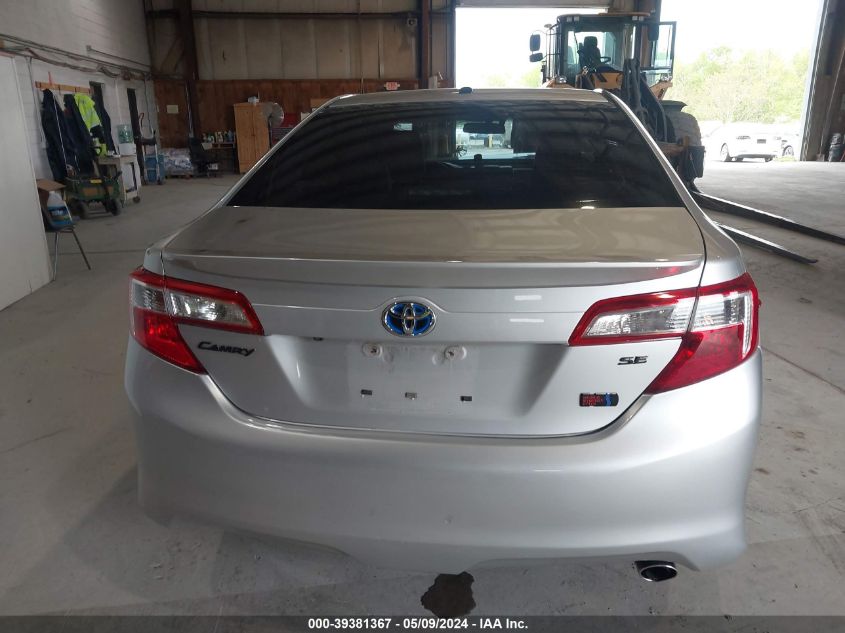 2014 Toyota Camry Hybrid Se Limited Edition VIN: 4T1BD1FK3EU134153 Lot: 39381367