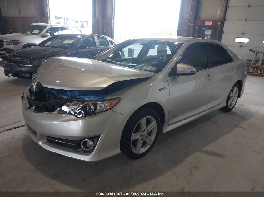 2014 Toyota Camry Hybrid Se Limited Edition VIN: 4T1BD1FK3EU134153 Lot: 39381367