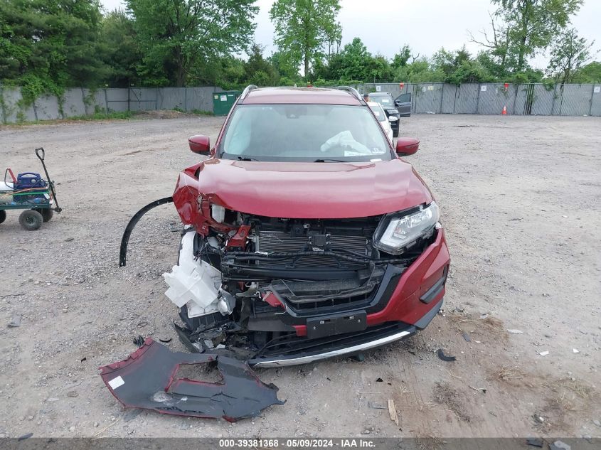 2019 Nissan Rogue Sv VIN: 5N1AT2MV6KC736824 Lot: 39381368