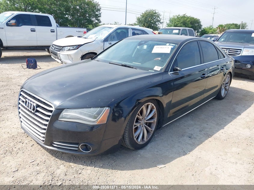 2013 Audi A8 3.0T VIN: WAUAGAFDXDN011335 Lot: 39381371