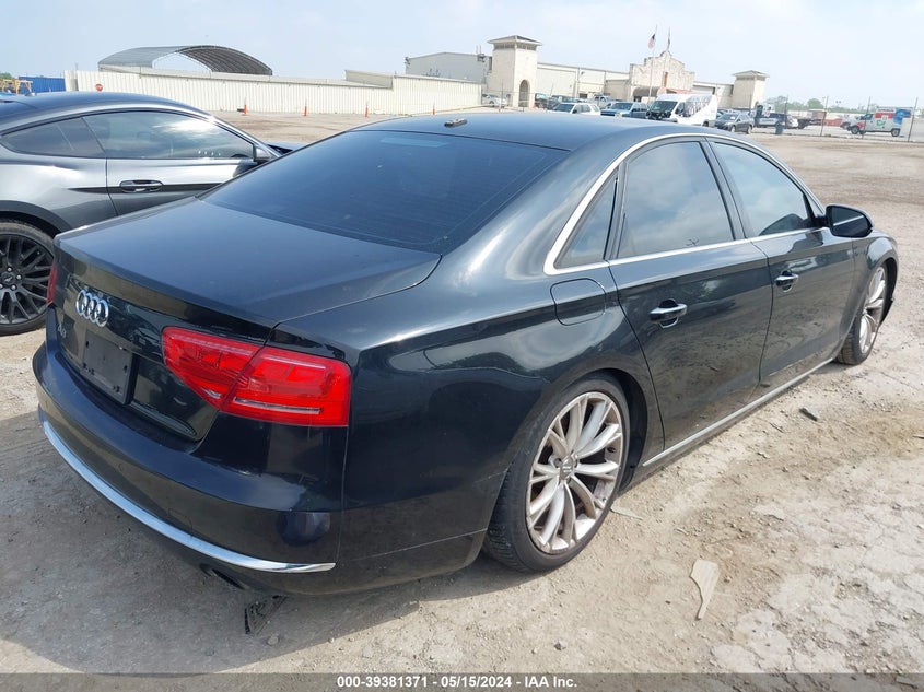 2013 Audi A8 3.0T VIN: WAUAGAFDXDN011335 Lot: 39381371