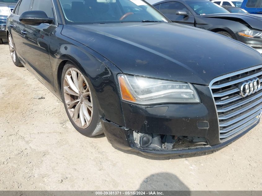 2013 Audi A8 3.0T VIN: WAUAGAFDXDN011335 Lot: 39381371