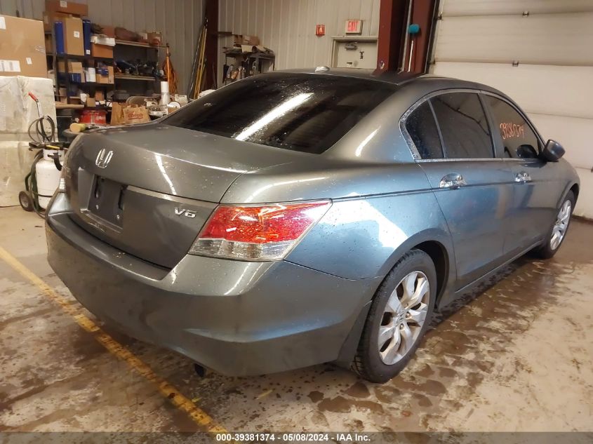 2009 Honda Accord 3.5 Ex-L VIN: 1HGCP368X9A041686 Lot: 39381374