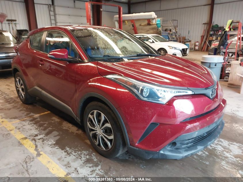 2019 Toyota C-Hr Le VIN: NMTKHMBX1KR082483 Lot: 39381383