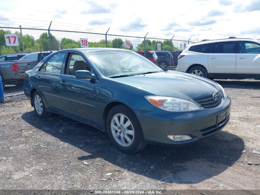 2004 Toyota Camry Xle VIN: 4T1BE30K94U369799 Lot: 39381386