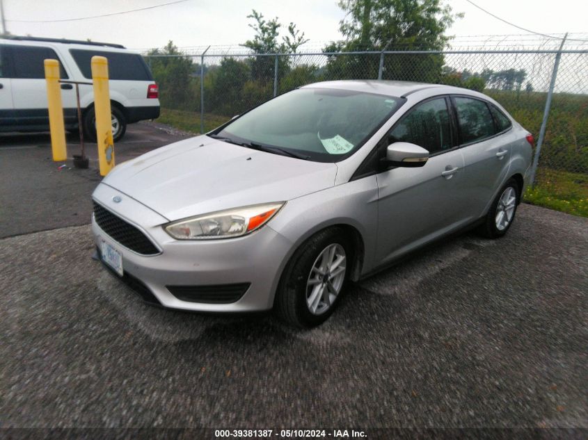 2017 Ford Focus Se VIN: 1FADP3F22HL316040 Lot: 39381387