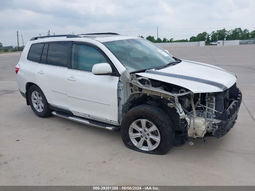 5TDZK3EH9DS094769 2013 Toyota Highlander Se V6