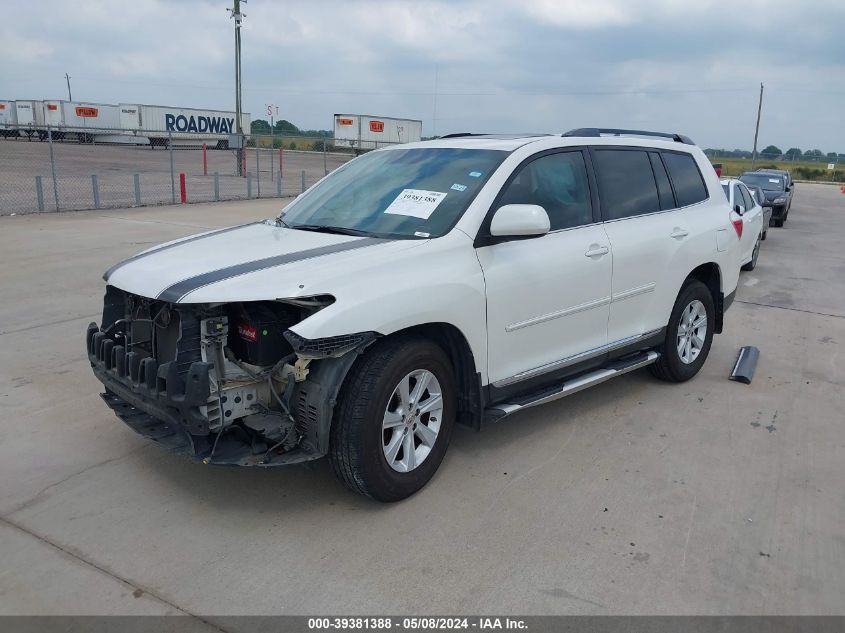 5TDZK3EH9DS094769 2013 Toyota Highlander Se V6