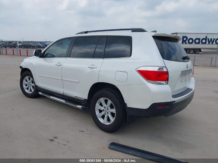 5TDZK3EH9DS094769 2013 Toyota Highlander Se V6