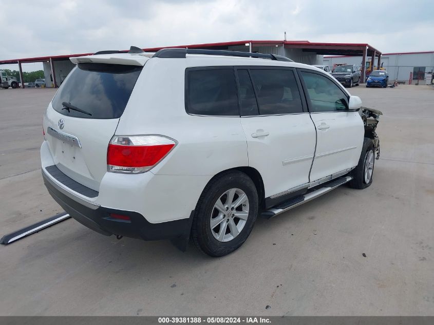 5TDZK3EH9DS094769 2013 Toyota Highlander Se V6