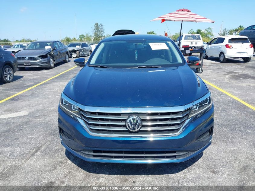 2020 Volkswagen Passat 2.0T S VIN: 1VWAA7A37LC023763 Lot: 39381396