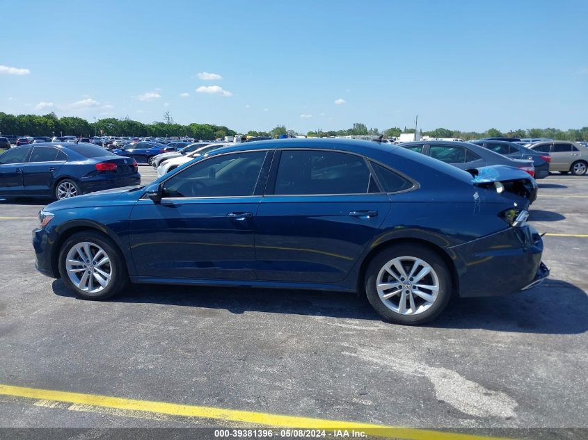 2020 Volkswagen Passat 2.0T S VIN: 1VWAA7A37LC023763 Lot: 39381396