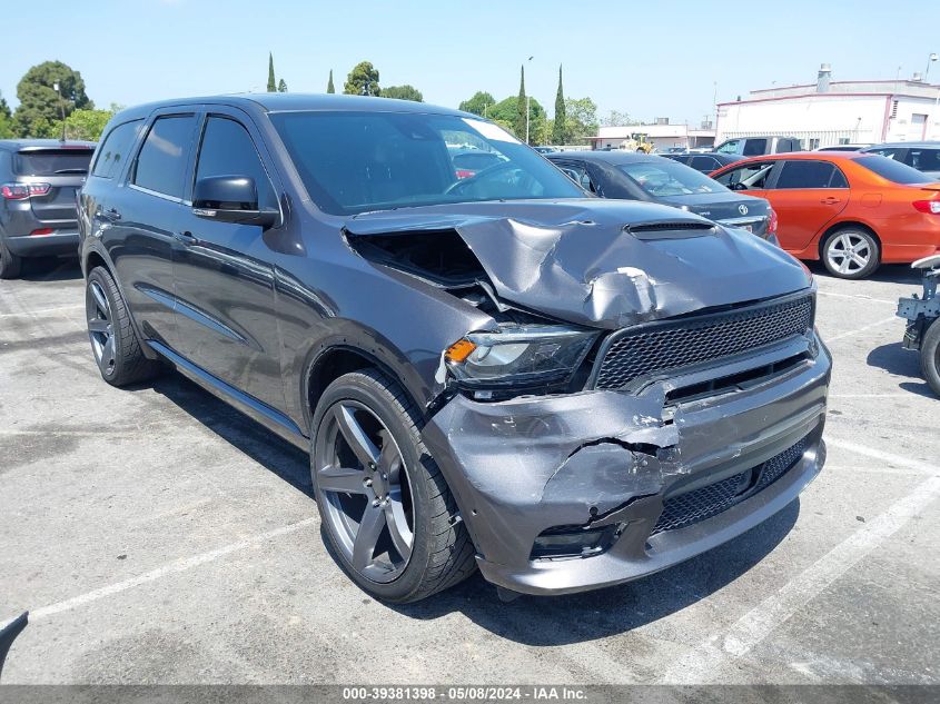 2018 Dodge Durango R/T Rwd VIN: 1C4SDHCT3JC183962 Lot: 39381398