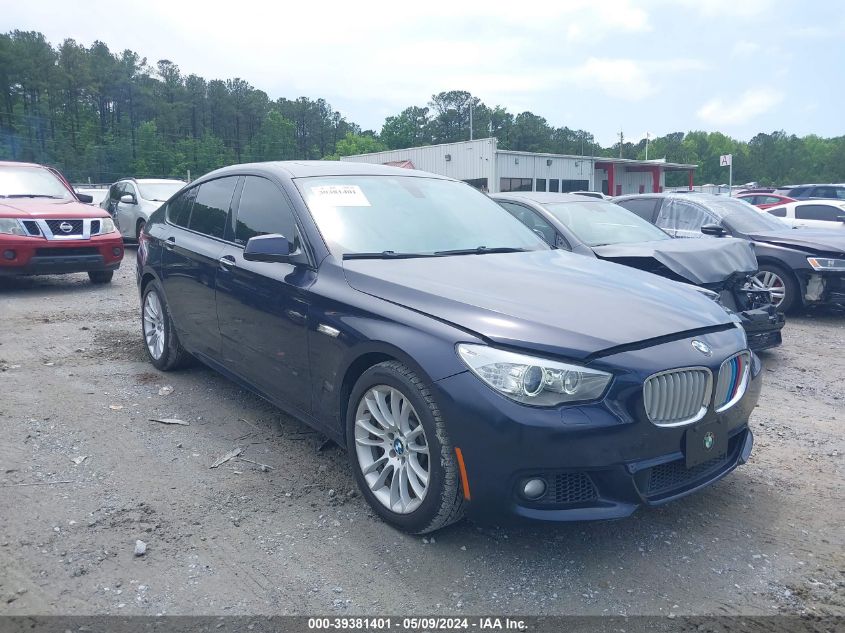 2013 BMW 550I Gran Turismo VIN: WBASN0C5XDDW92667 Lot: 39381401