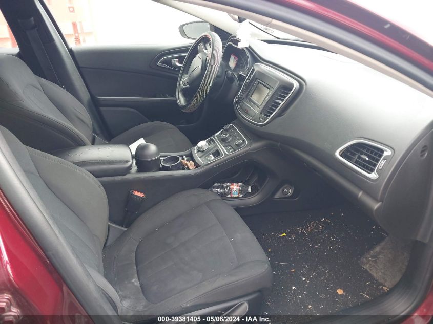 2015 Chrysler 200 Limited VIN: 1C3CCCAB4FN709195 Lot: 39381405