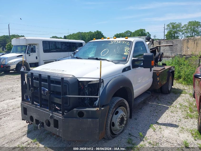 2015 Ford F-550 Chassis Xl VIN: 1FDUF5HT8FEB05002 Lot: 39381412