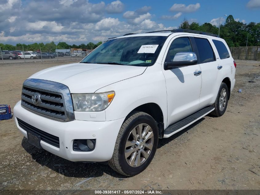 2011 Toyota Sequoia Limited 5.7L V8 VIN: 5TDJY5G13BS040999 Lot: 39381417